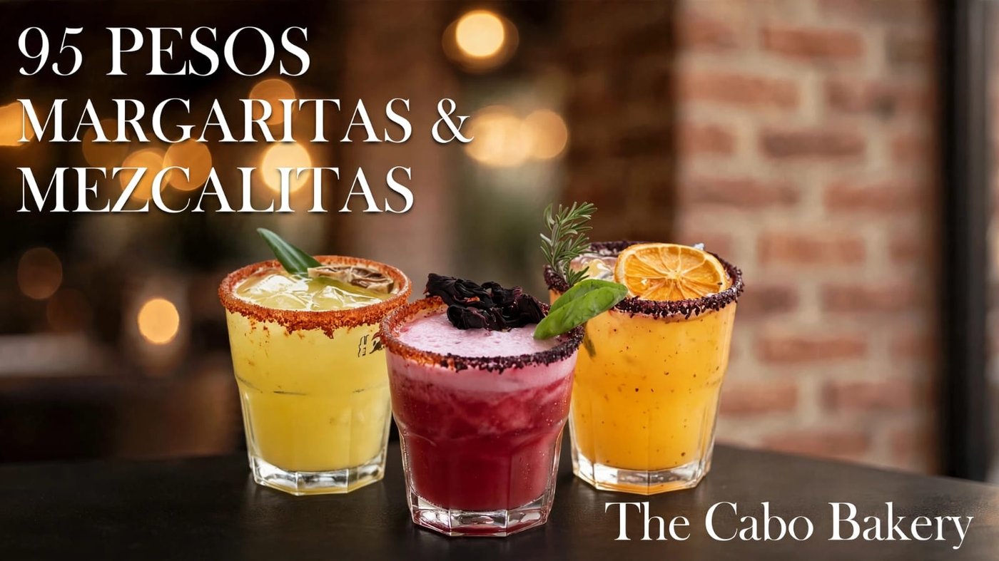 95 peso margaritas at The Cabo Bakery