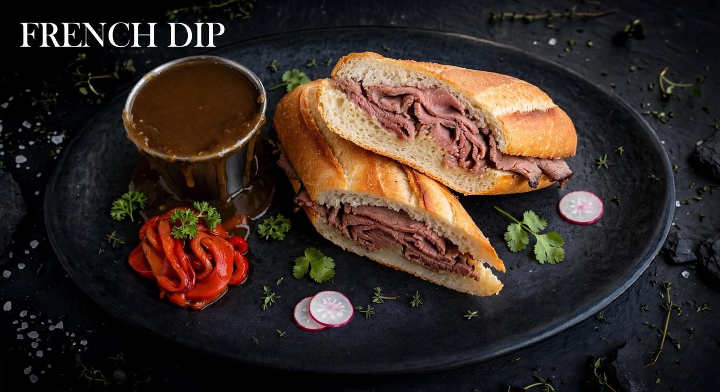 French dip sandwich at The Cabo Bakery